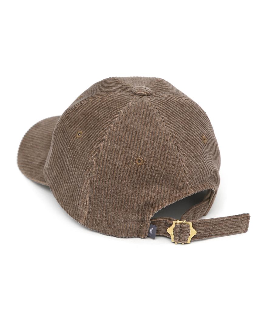 Eondeokeonteulolseutyudio Corduroy Autumn Ball Cap Ball Cap / Pigment Cd / C Brown