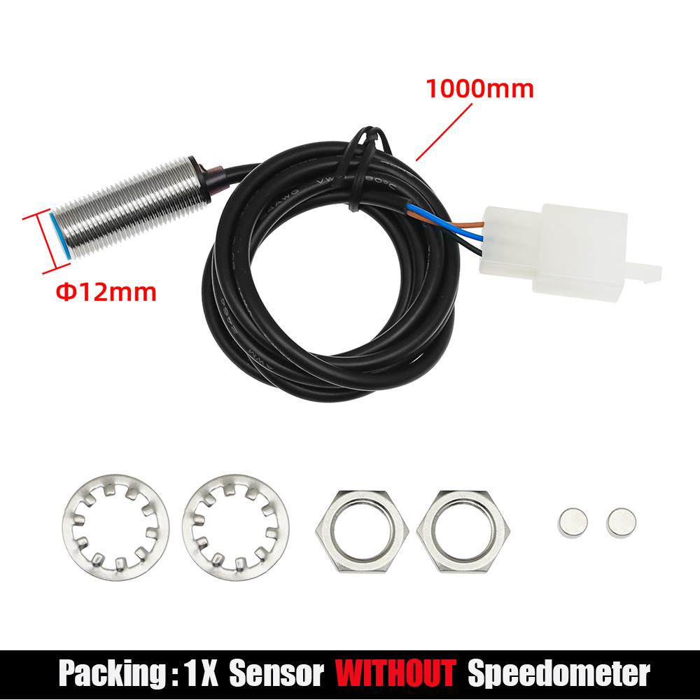 LED Digital Meter Motorcycle Speedometer Adjust Backlight ODO TRIP KMH MPH for 2-4 Cylinders Engines Motor instruments For Honda