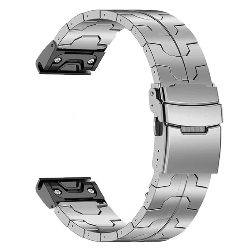

Металлический титановый ремешок для Garmin Fenix 7 8 47 мм Instinct 2X Solar Epix Pro 51 мм ремешок Quick Fit 22 мм 26 мм для умных часов Garmin Quick Fit 22mm