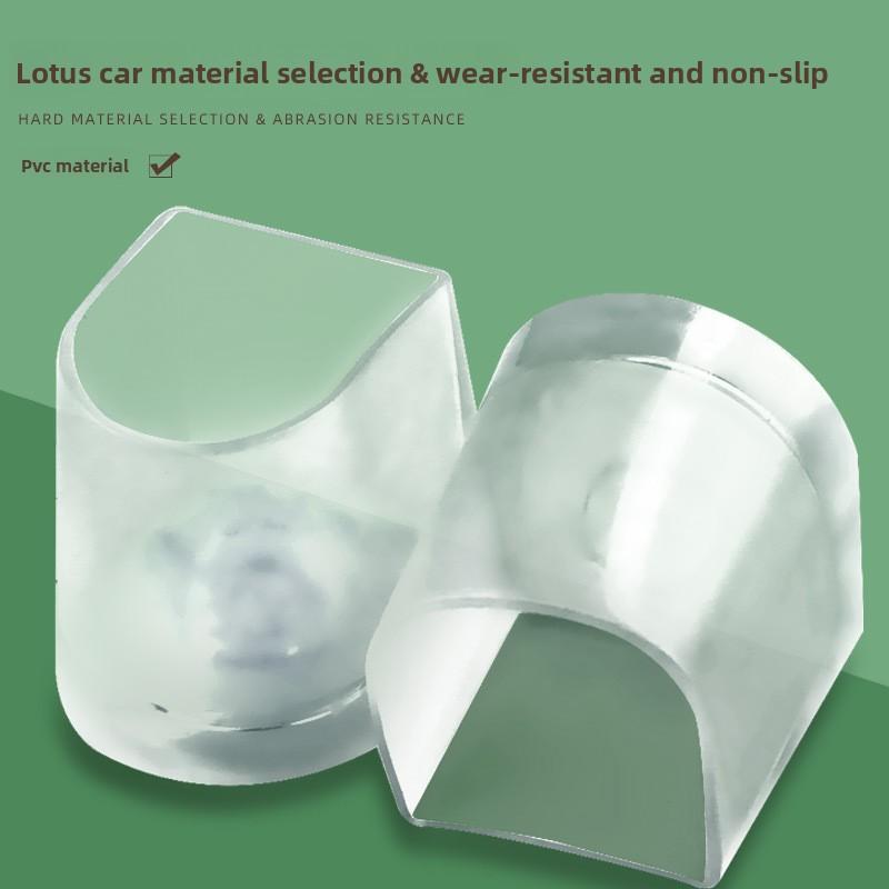 Latin Heel Cover, Betty Dance Heel Cover, Heel Protective Cover, Wear-resistant, Transparent Bag.