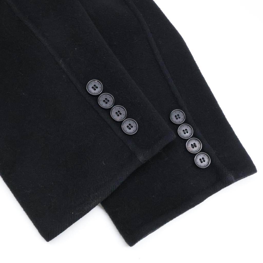 Givenchy BMC04912ZE Wolle 90% Kaschmir 10% 3B Chester Coat Mantel 54 schwarzGebraucht