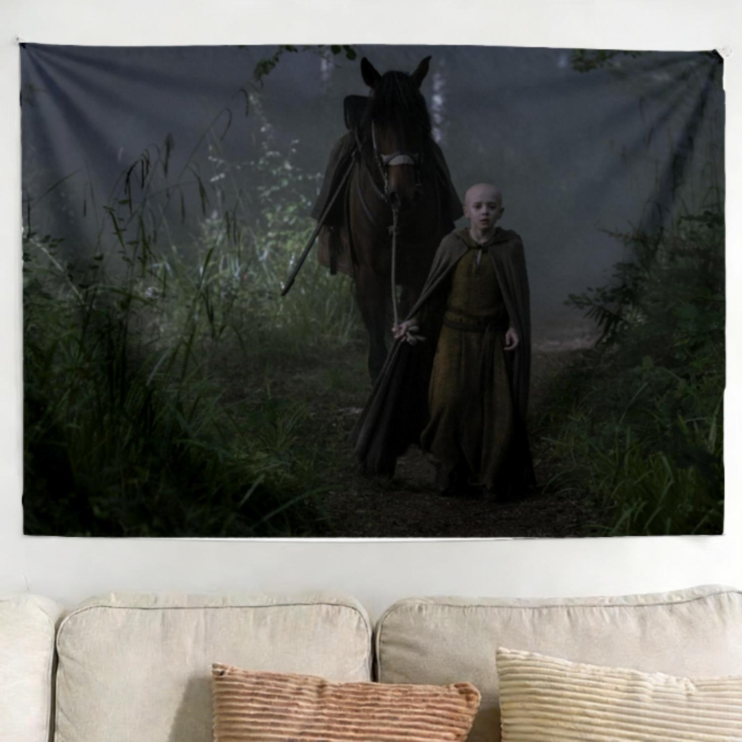 

A Knight of the Seven Kingdoms Tapestry Flat Print Design for Bedroom Party Decor High Quality MultiSize Tapestry 74x94cm(29x37in)