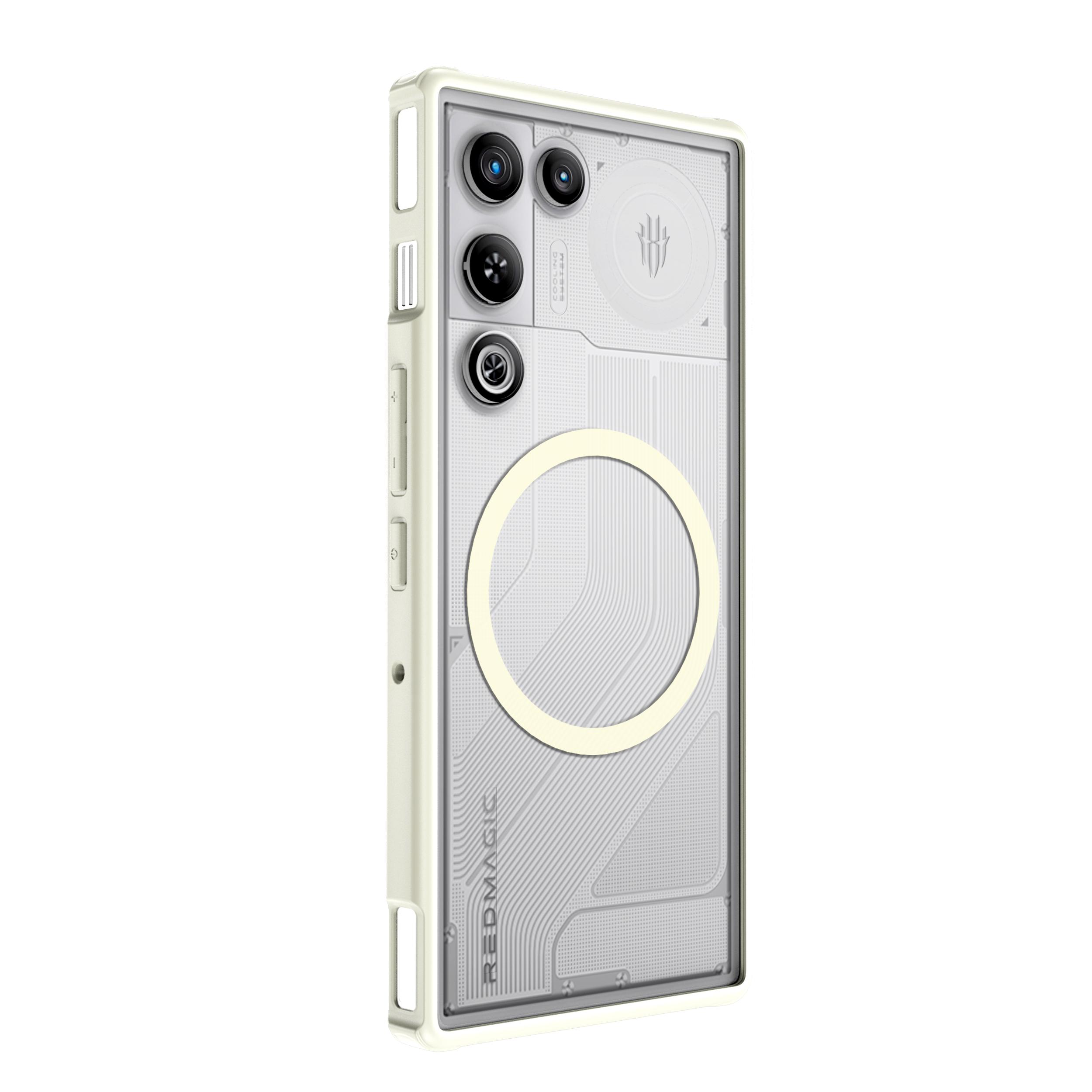 

For ZTE Nubia Red Magic 11 Air Case Magnetic Translucent Matte Hard PC Shockproof Semitransparent Back Cover for RedMagic 11 Air ZTE nubia RedMagic 11 Air