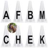 4/8pcs Portable Dressage Letter Cones Equestrian Athletes Training Cones Event Stable Training Cones Easy to Set Up