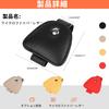 JEYOD 2pcs Car Sun Visor Sunglasses Frame,Leather Eyeglass Frame,Magnetic Eyeglass Frame and Ticket Holder,Universal