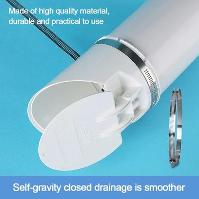 Anti Odor Drainage Pipe Floor Drains 50-160mm Strainer Plug  Outdoor Balcony Bathroom Accessory