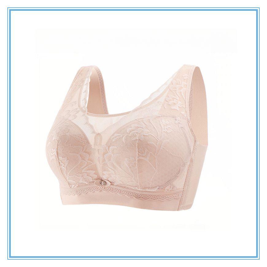 Seamless Bra for Women Without Steel Rims Thin and Beautiful Back Bra Lace Gathered and Gathered Accessory Bra