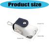 PU Leather Golf Ball Pouches With Keychain Hook Waterproof Golf Ball Organiser Bag for Small Accessories Management