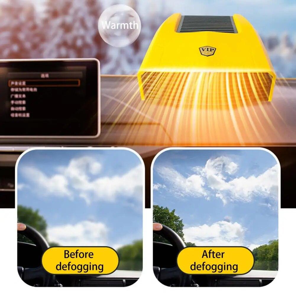 Car Heater  Useful 2 Gears Heating/Cooling  Car Windshield Demister Defroster Vehicle Supplies