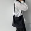 Candy Color Simple Solid Color Canvas Bag Female Single Shoulder