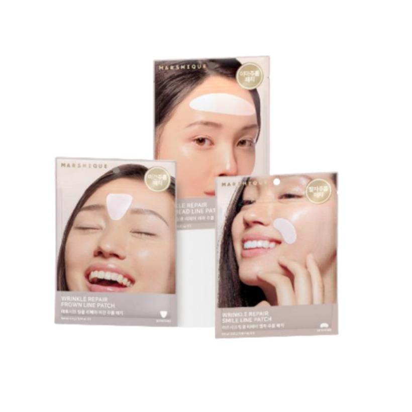 MARSHIQUE Line Lifting Hydrogel Patch For Jawline 1pack (3pcs) Korea Beauty