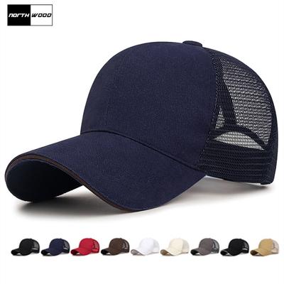 Northwood Pevné letní kšiltovky ze síťoviny pro muže Ženy 9 barev Sun Outdoor Baseballové čepice Prodyšné kšiltovky táta
