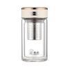 XN-602M Antibakterielle doppelwandige Glas-Teekanne mit Infuser