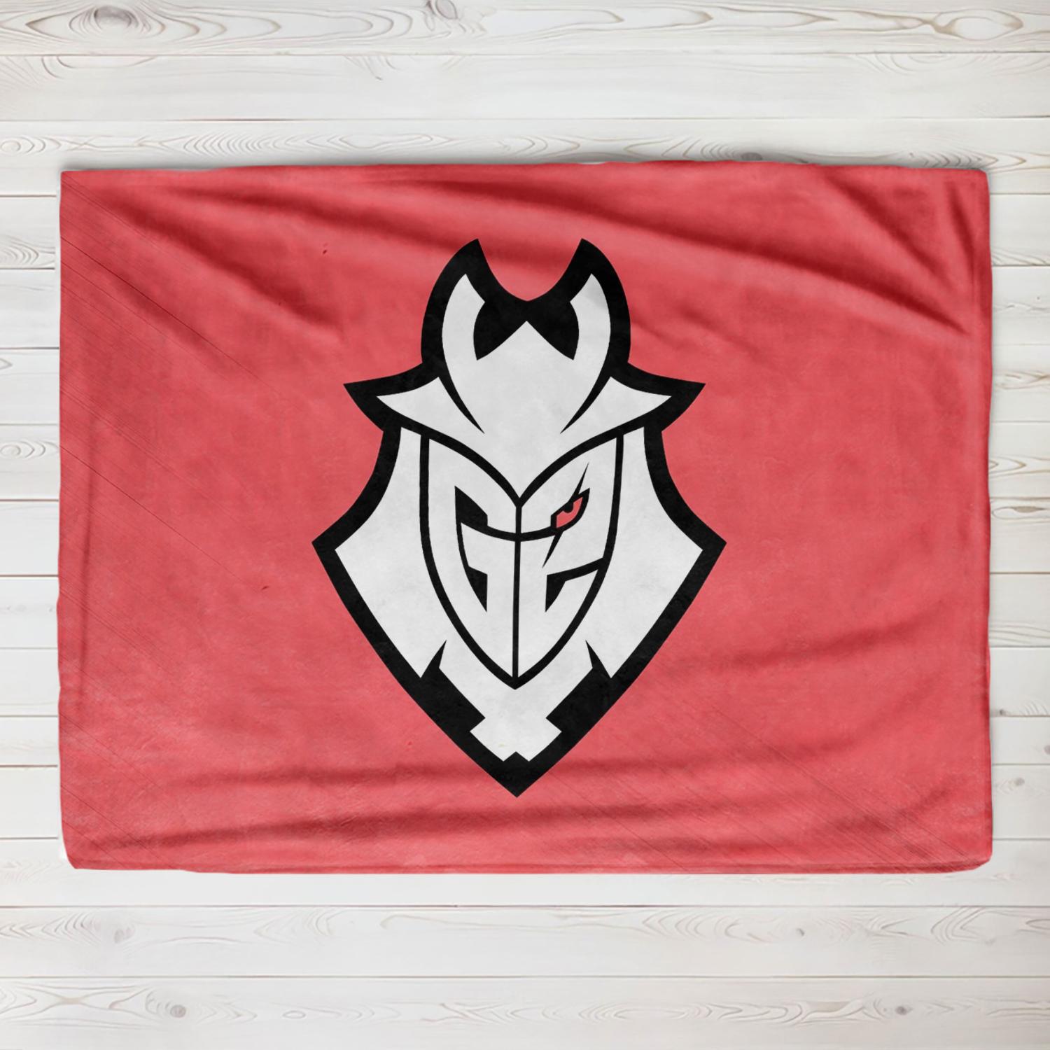 

1pc S15 hero G2 GEN.G FNC Team Thin Blanket Customizable Soft Plush Flannel Throws Blanket for Sofa Bed Couch Office Gifts 130x150cm