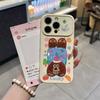 Soft Cute Plush Embroidered Animal Suitable for Apple Promax Mobile Phone Case/bubble Heart Plus Soft Case