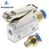 MOV-02 PT 1/8"Female Thread 3 Position 2 Way Pneumatic Mechanical Valve MOV-321 Reversing Valve Roller Hand Manual Valves