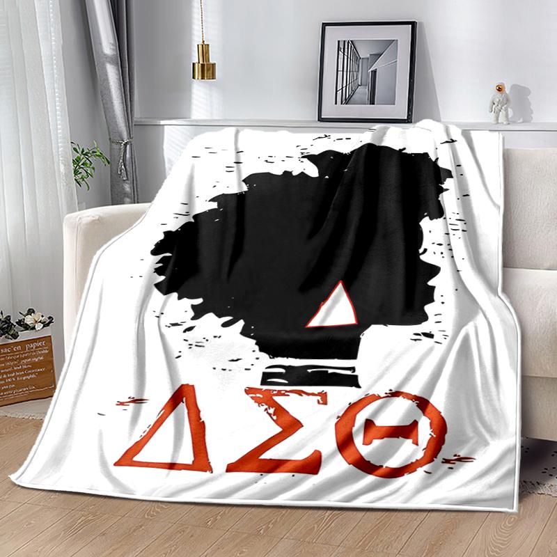1pc Blanket Kappa Alpha Psi logo Print Design, Lightweight Blanket for Sofa, Bed- Soft &Warm, Gift for All Seasons like Christmas, Halloween