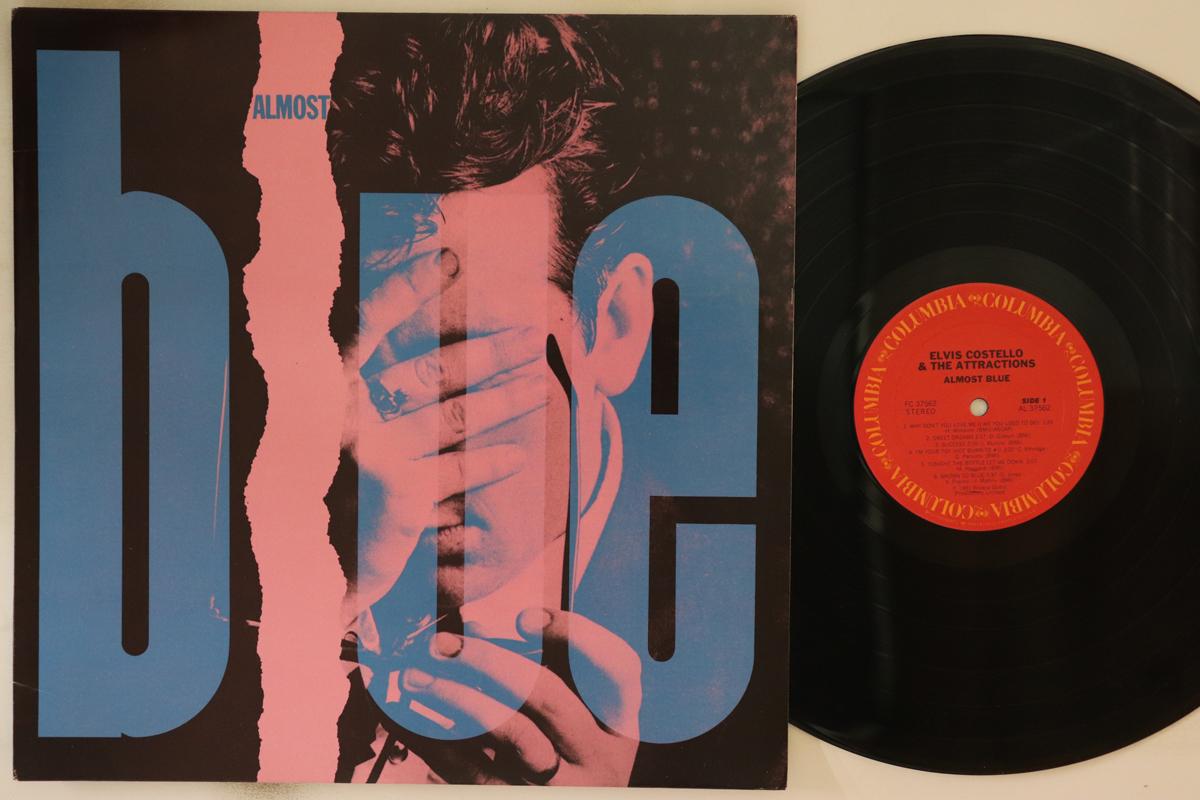 

LP Пластинка ЭЛВИС КОСТЕЛЛО И THE ATTRACTIONS - Almost Blue FC37562 Columbia 1981 США Рок Б/У