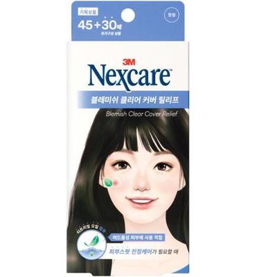 Blemish Clear Cover Relief 45 fogli + 30 fogli (pre-spremitura, uso quotidiano)