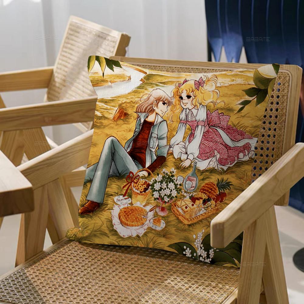 Anime Manga Candy Pillow Cover Design Cushion Cover Decor Holiday Decorati