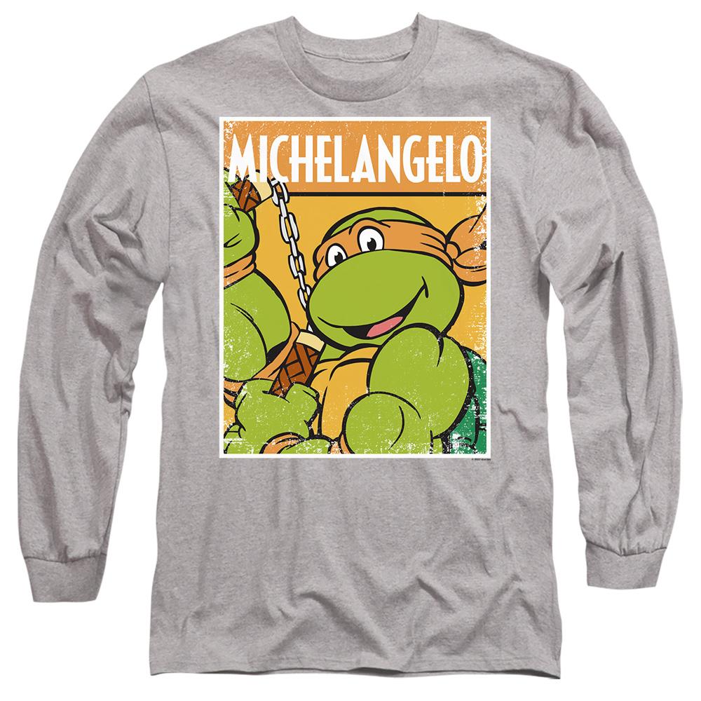 Teenage Mutant Ninja Turtles Unisex Adult Michelangelo T-Shirt