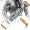 Expander thoracique, Poignée en bois, Ressort détachable, Équipement d'exercice musculaire et de fitness pour la maison, Hommes, Expander thoracique 7-en-1 Développeur