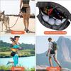 Adjustable Band Tennis Ball Holder Bag Mesh Material Mesh Ball Fanny Pack  Outdoor Activities