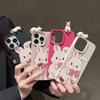 3D Phone Case for iPhone 11 13 17 Pro Max 17 Air Case iPhone 13 15 16 Pro Max 12 14 Pro Max 14 15 Plus Cute 3D Kitten Cartoon Leather
