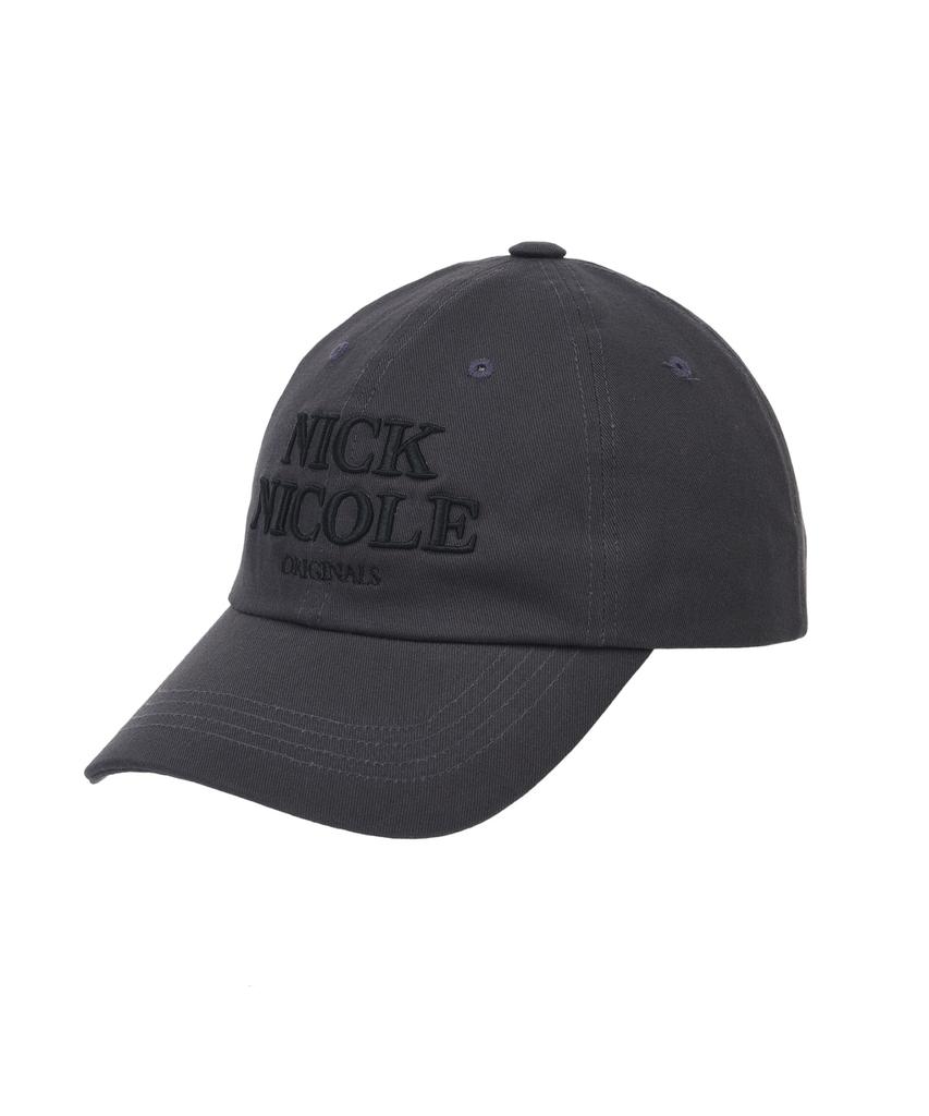 Nigaennikol Originals Nicole Ball Cap_Charcoal