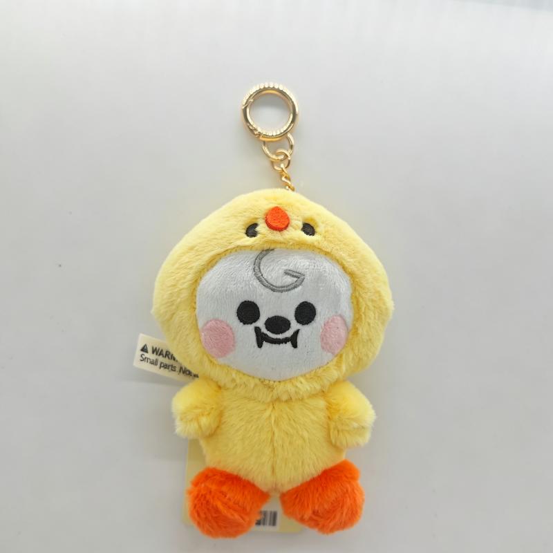 Cute and Creative Kawaii Plush Keychains and Bag Charms, Adorable Doll Gifts