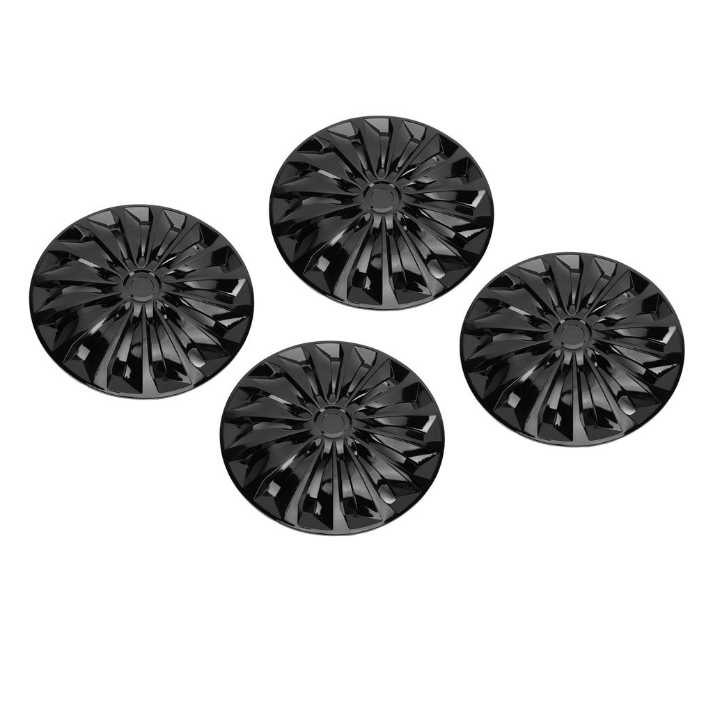 4PCS Hub Wheel Covers 14 Inch Clip On Mounting Stylish Design for R14 Car Tires