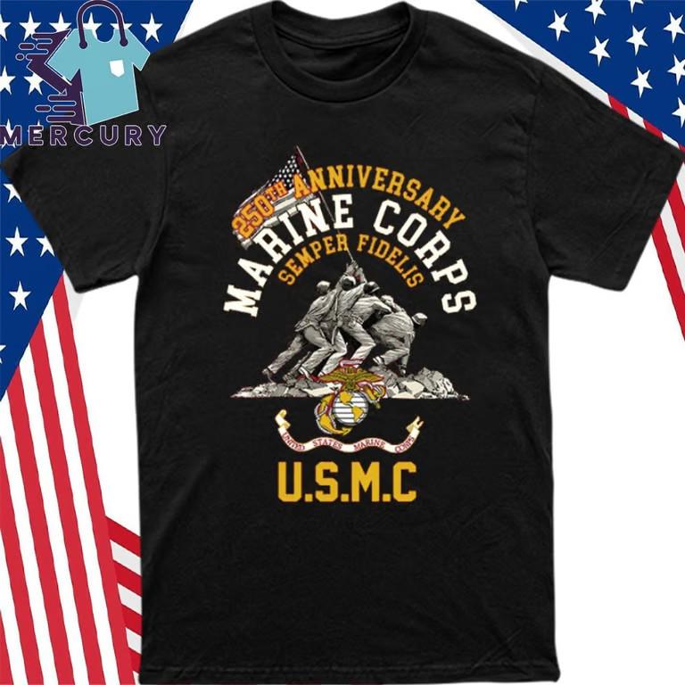 St. Louis Cardinals U.S Marine Corps 250th Anniversary T-Shirt Unisex T-Shirt XL