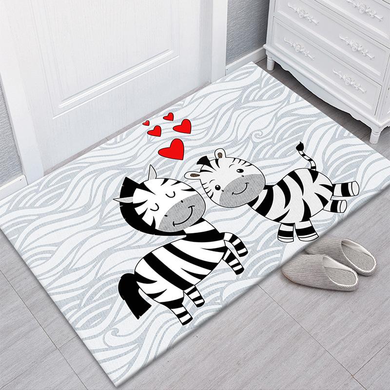 

Ковер Современный и минималистский коврик для двери в гостиную и ванную комнату, коврик для входа 40*60cm