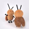 18CM Cute Cockroach Stuffed Animal Toy Soft Fluffy Doll for Kids Cute Hug Pillow Sleeping Companion Birthday Gift Home Decor