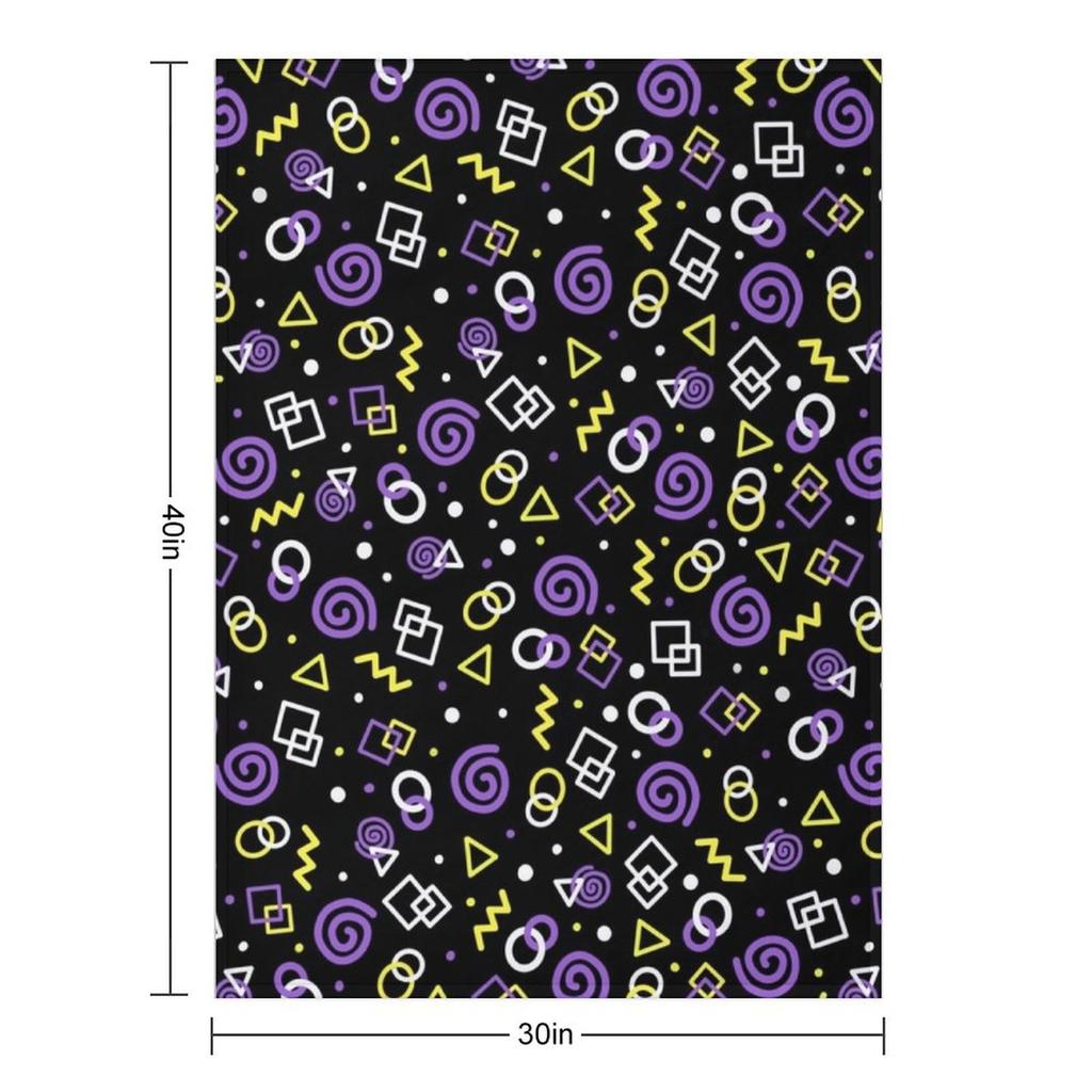 Nonbinary Acarde Carpet Design Throw Blanket Cute Plaid Stuffeds Soft Plush Plaid Baby Blankets