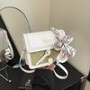 Fresh Commute Shopping Small Square Bag Women's Trend New Popular Niche Design Silk Scarf Messenger Bag