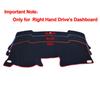 Right Hand Drive's Car Dashboard Cover Dash Mat Fit for Toyota Corolla 2007-2013