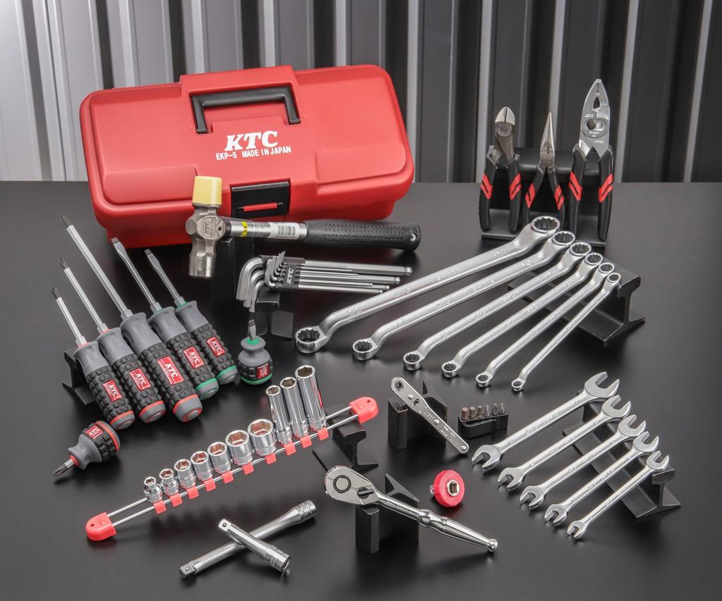 KTC Original Tool SK33913PSEM 9.5 Sq. 53-piece Set, EKP-5 Compatible,
