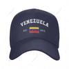 Unisex Baseball Cap Venezuela EST Independence Day Wild Sun Shade Peaked Adjustable Outdoor Caps for Unisex Women