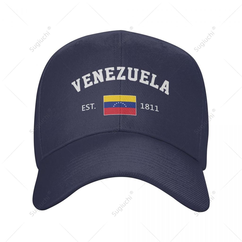 Unisex Baseball Cap Venezuela EST Independence Day Wild Sun Shade Peaked Adjustable Outdoor Caps for Unisex Women