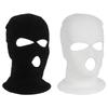 3-hole Car Seat Headrest Full Face Cover Ski Mask Hat Anti Ash Protection For Car Interior Seats Funny Cover Decoration