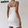 GMXIA Women's Halter Nightgown Female Fashion Floral Casual Trend Slim Can Be Worn Outside Home Wear