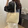 Textured Women's Bags, New Tote Bags, Fashionable Letter Bags, Simple and Trendy Shoulder Armpit Bags.