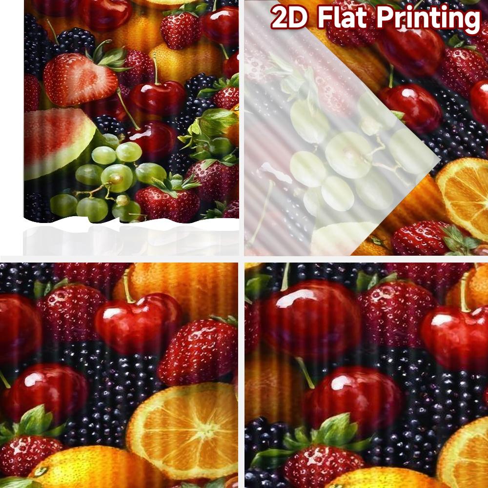 2D flat Photography Backdrop Background Banner Colorful Fresh Fruits (2) 100% Polyester Festive Wall Decor Perfect for