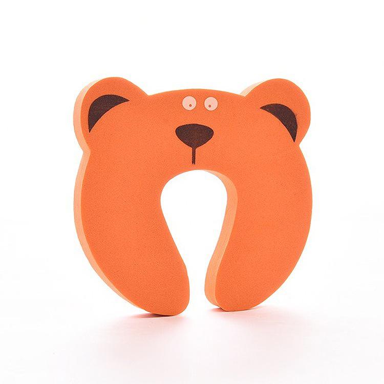 11-Color Cartoon Safety Door Stopper for Kids - Thick EVA Door Clip
