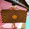 S-Spitfire S-skateboard Microfiber Beach Towel Absorbent Quick Dry Soft Yoga Swimming Resort Mountain Climbing Towel