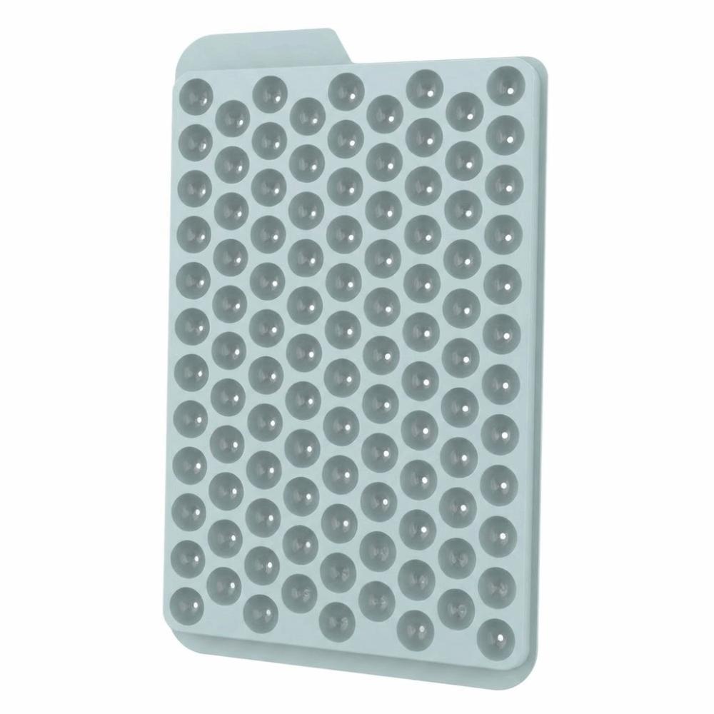 SIlicone Mini Ice Cube Trays Easy Twist Release Free of BPA Ice Block Mold Dishwasher Safe Reusable Round Ice Cube Trays