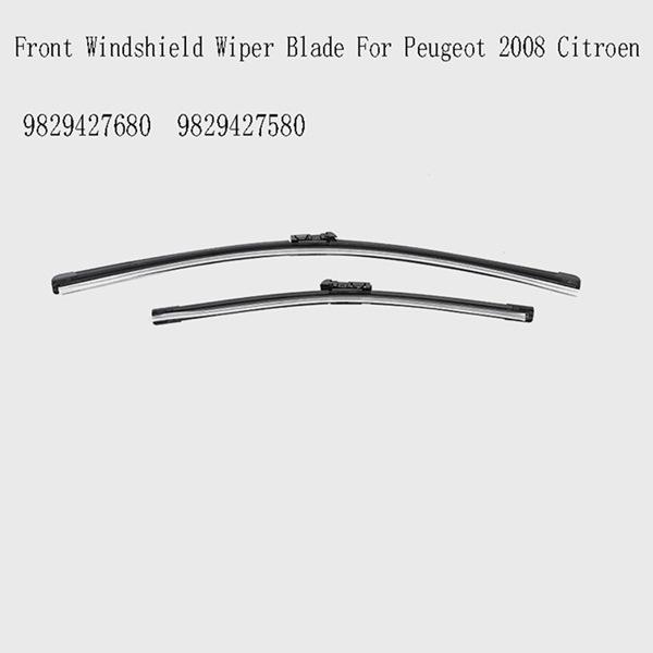 Pair of Wiper Blades 9829427680/9829427580 for Citroen