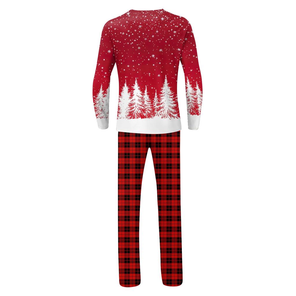 Passende Familiensets mit Weihnachtsmotiven, Langarmshirts und Hosen