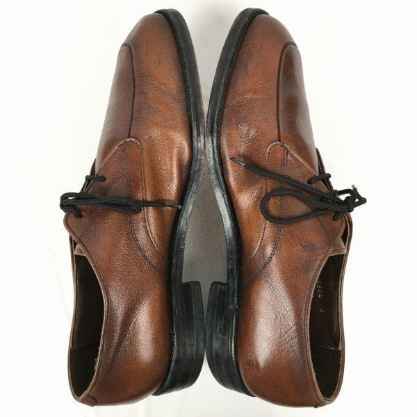 Vintage 80s-90s FREEMAN U-Tip Business Shoes Brown Size 8.5D (26.0-26.5) Men's(USED)
